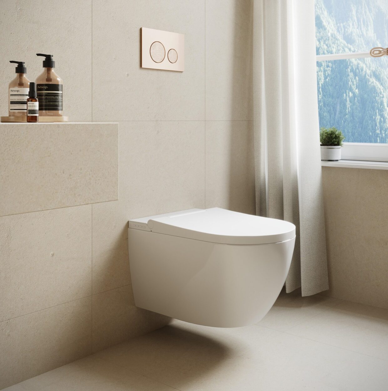 Rapowash Vital L douche-wc