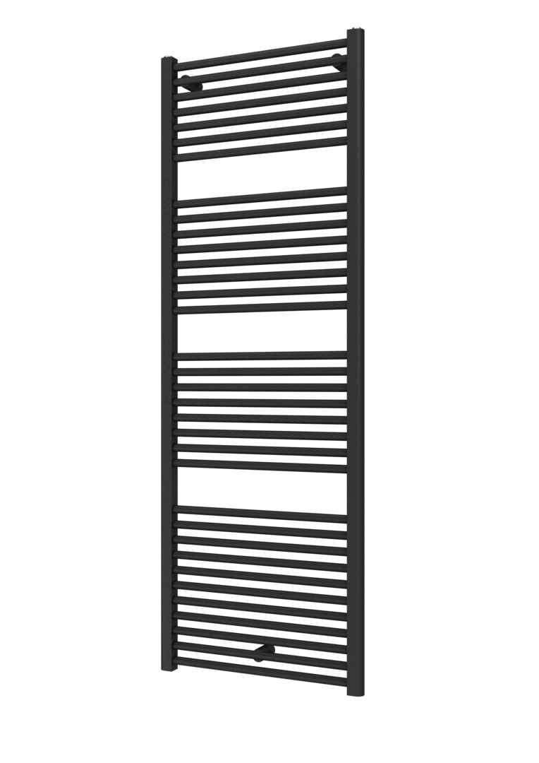 Designradiator Porto Mat-zwart Graphite